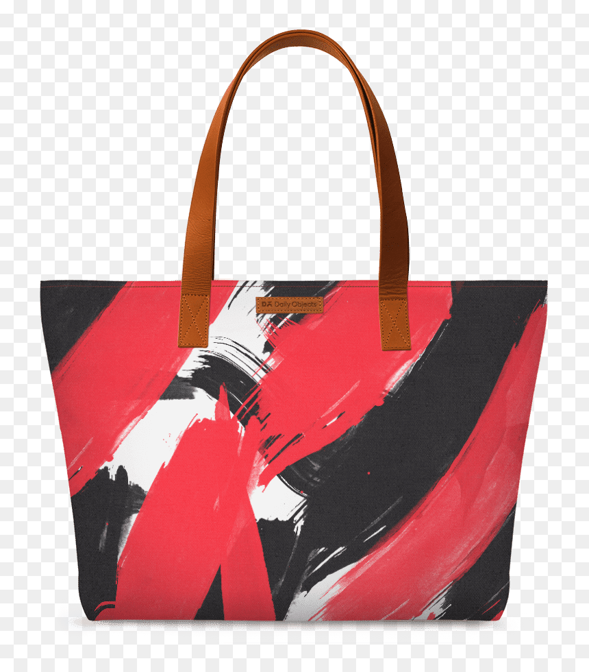 Shoulder Bag, HD Png Download - black brush stroke png