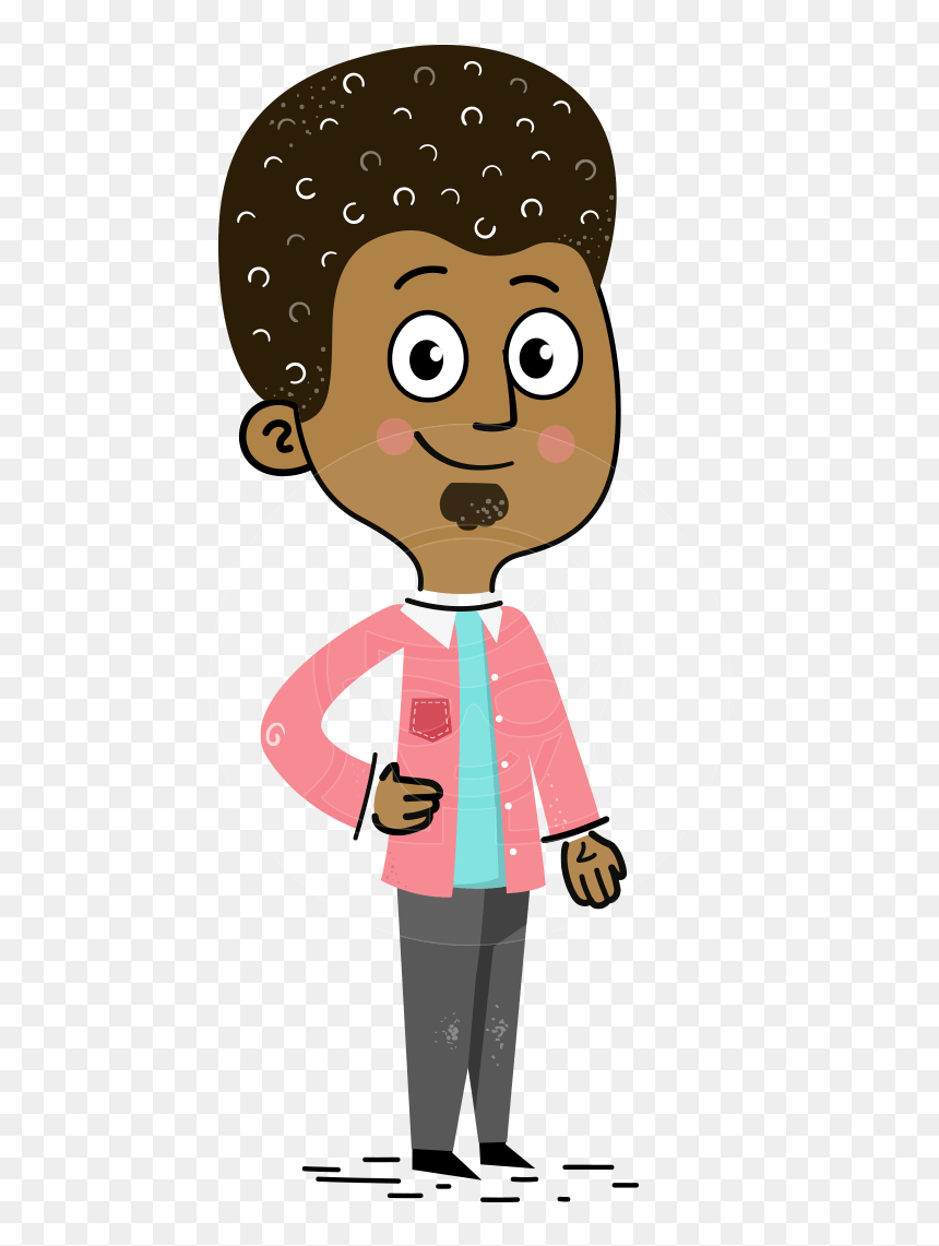 Transparent Africa Vector Png - Cartoon, Png Download - african american png