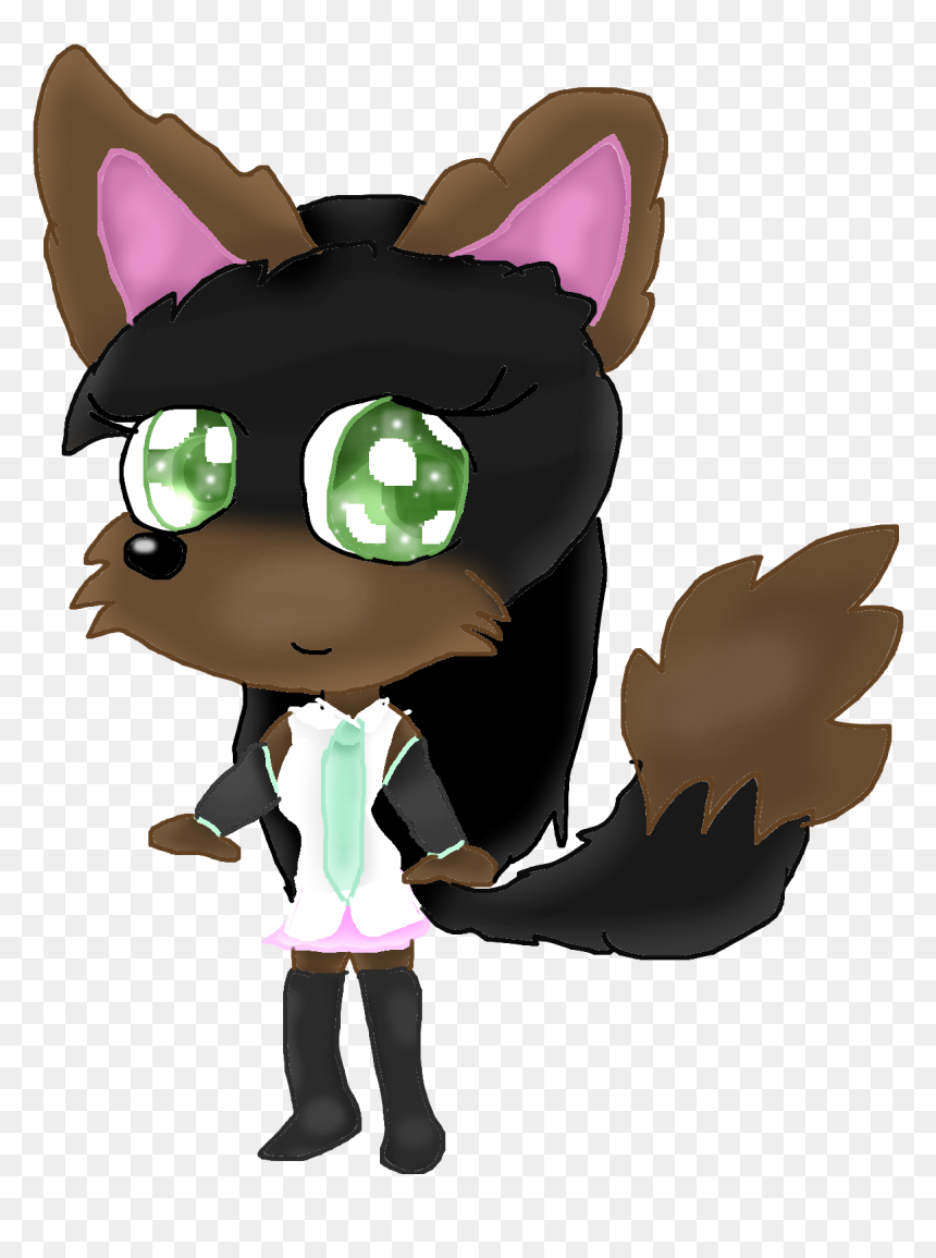 Alishas Aj Wolf - Cartoon, HD Png Download - wolf cartoon png