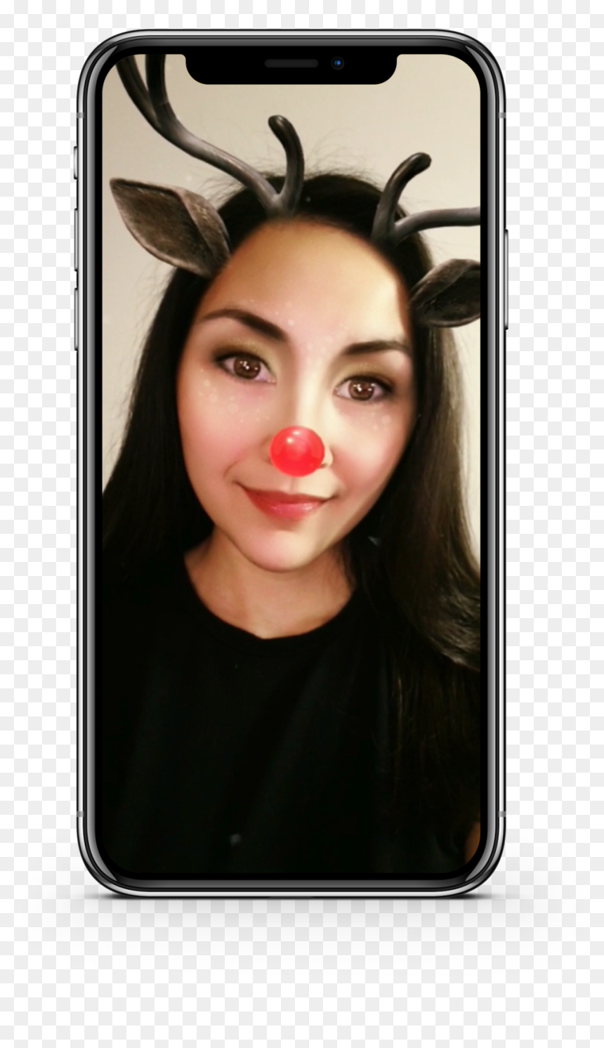 Snapchat Augmentedreality Facelens Joscelynsevier - Iphone, HD Png Download - snap chat png