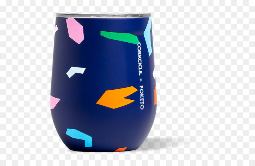Poketo Corkcicle Stemless, HD Png Download - blue confetti png