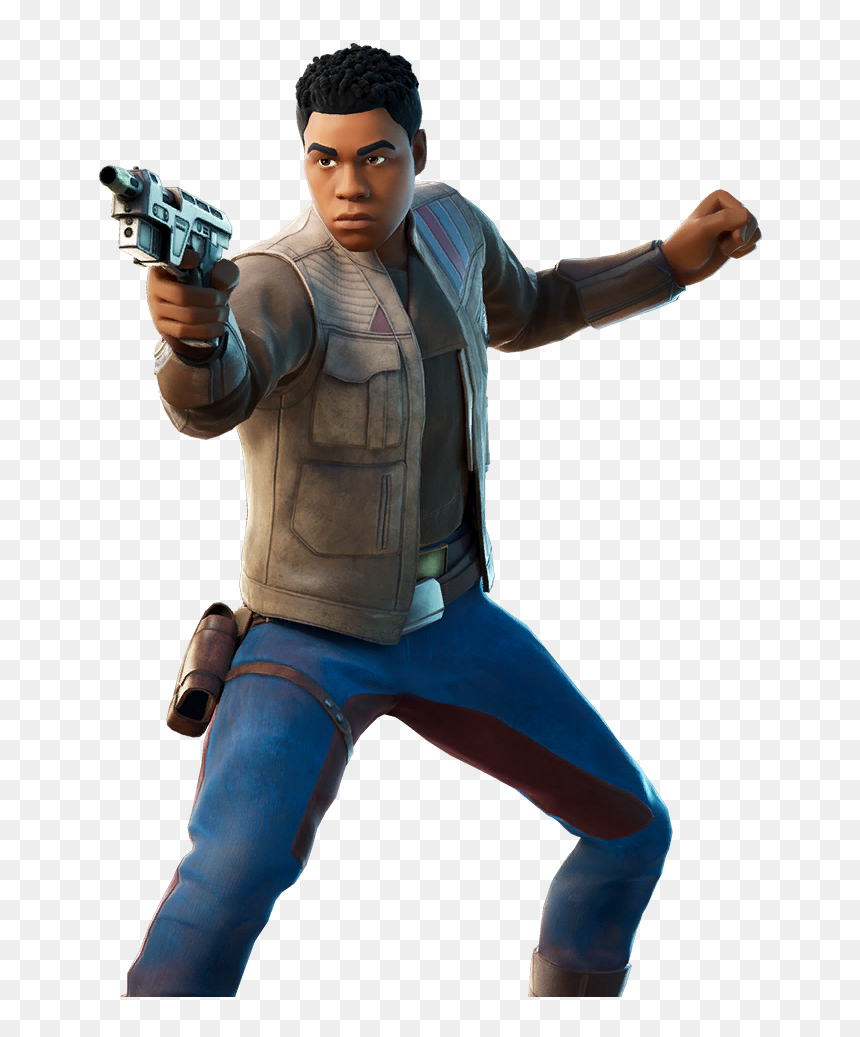 Fortnite Star Wars Skins, HD Png Download - finn png
