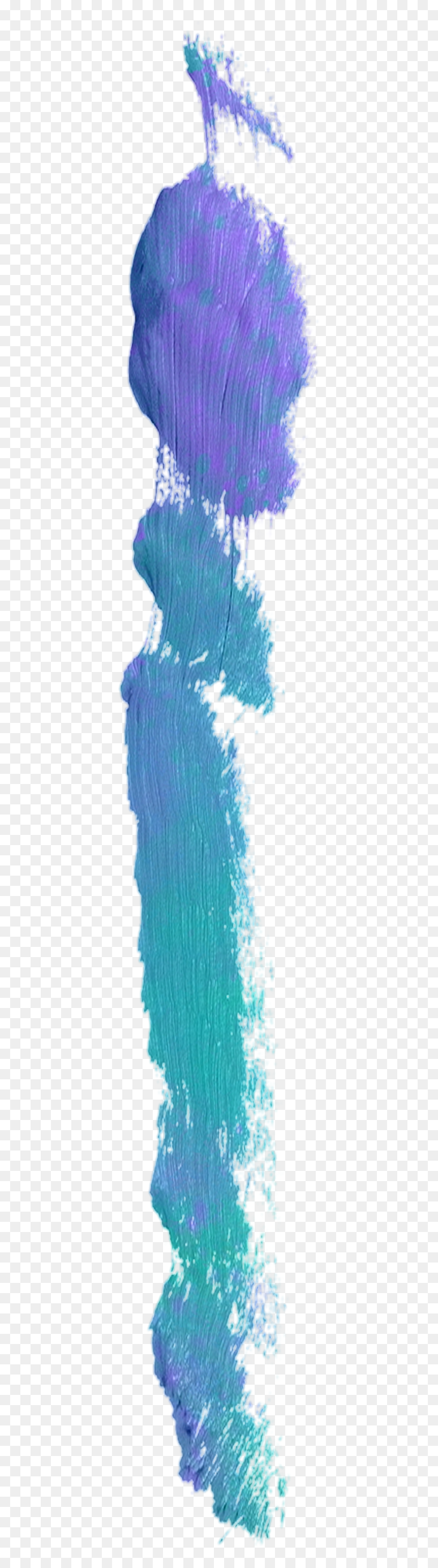 Lace Wig, HD Png Download - blue paint stroke png