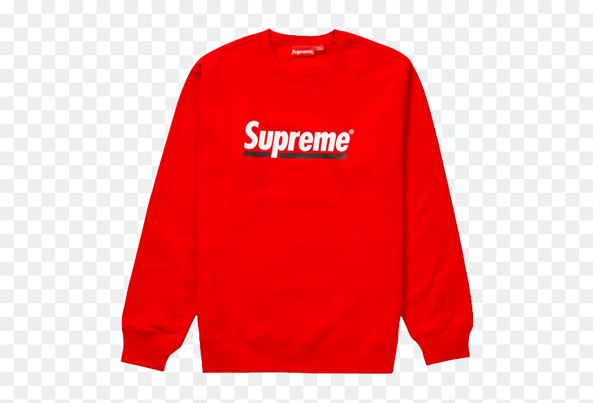 Long-sleeved T-shirt, HD Png Download - red underline png