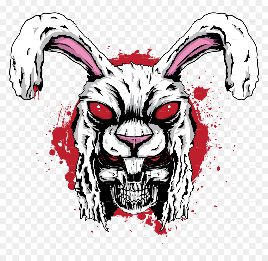 Rabbit Skull Png , Png Download, Transparent Png - killer png