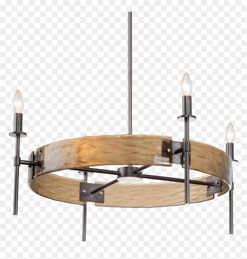 Torchlight Ring Chandelier - Coffee Table, HD Png Download - coffee ring png
