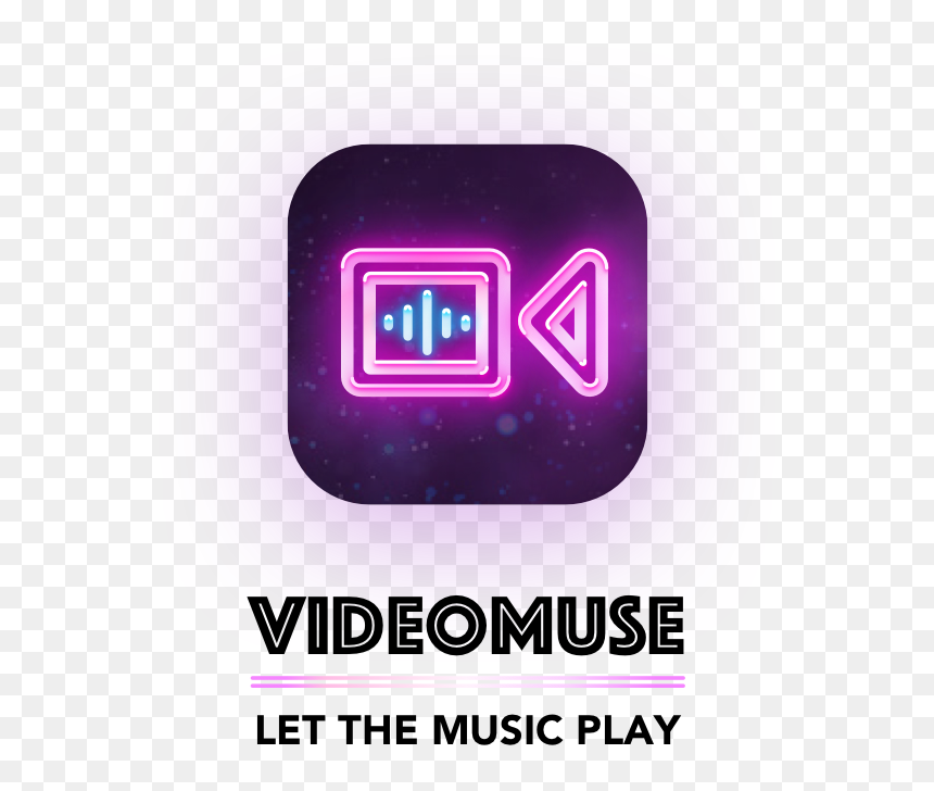Videomuse Icon And Wordmark@2x - Göteborgsvarvet, HD Png Download - play video png