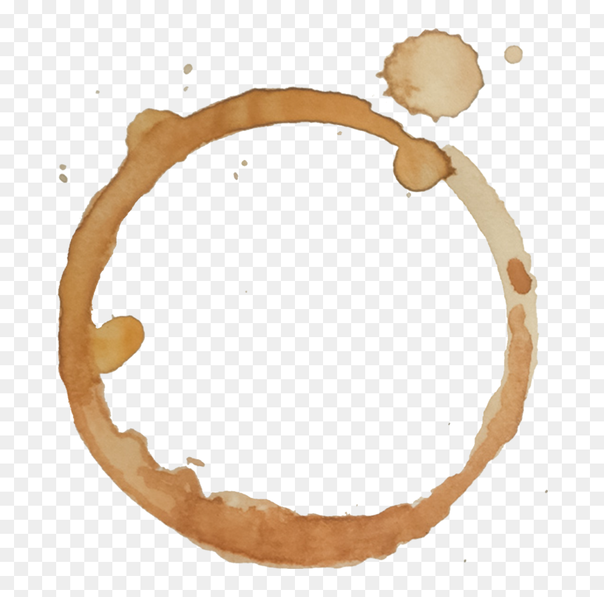 Coffee Stain Removal Post Thumbnail - Circle, HD Png Download - coffee ring png