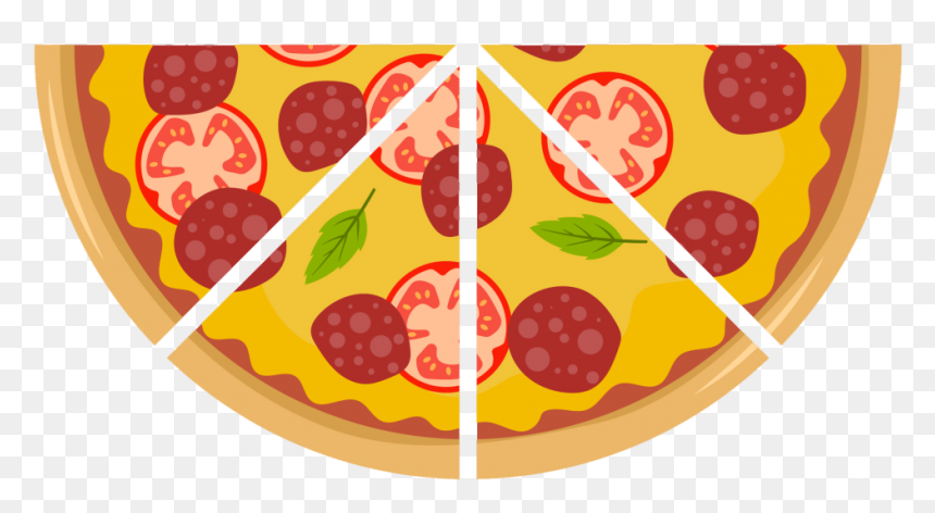 Transparent Pizza Slice Clipart Png - Logo Pizza Vector Png, Png Download - pizza clipart png