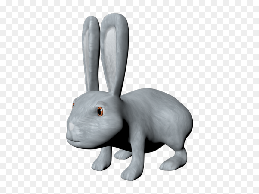 Domestic Rabbit, HD Png Download - scratches texture png