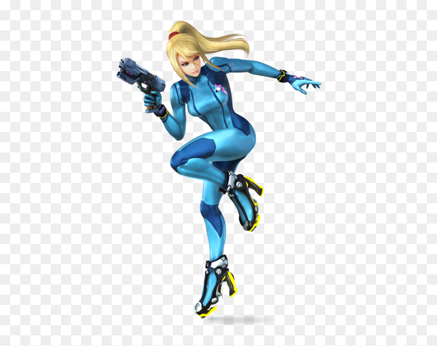 Zero Suit Samus, HD Png Download - video game character png