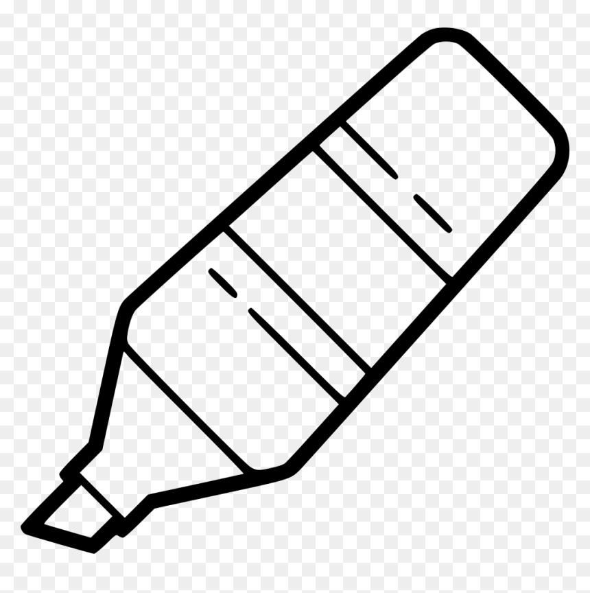 Highlighter - Highlighter Icon Png, Transparent Png - highlighter png