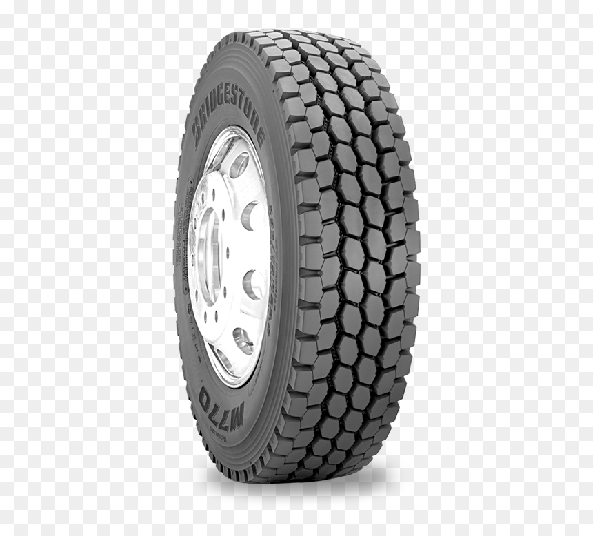 Bridgestone 11r22 5 Drive Tires, HD Png Download - tire tread png