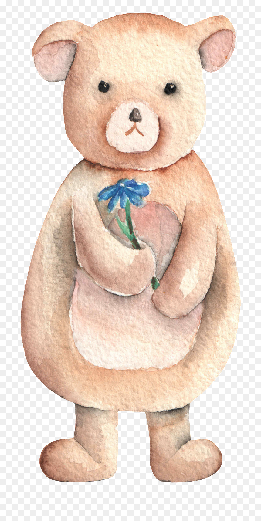 This Backgrounds Is Watercolor Cute Bear Png About - Bear Watercolor Png, Transparent Png - cute bear png