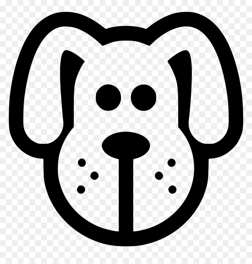 Dog Head - Dog Head Clipart, HD Png Download - dog head png