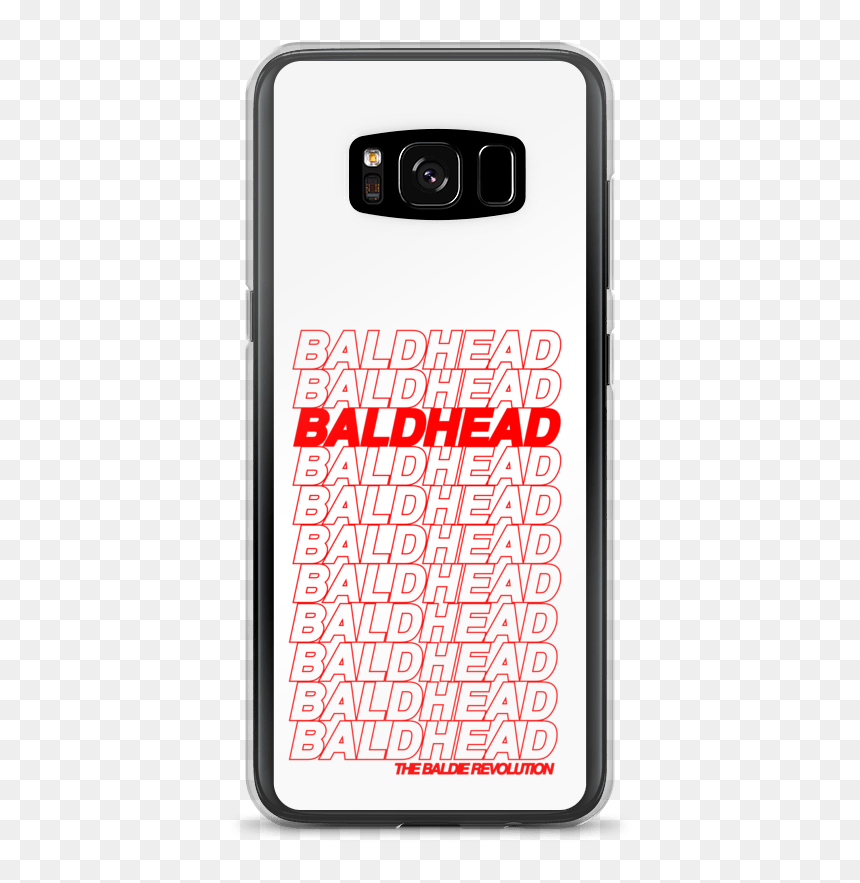 Plasticbagphonecase 13x Mockup Case On Phone Default - Smartphone, HD Png Download - galaxy s8 png