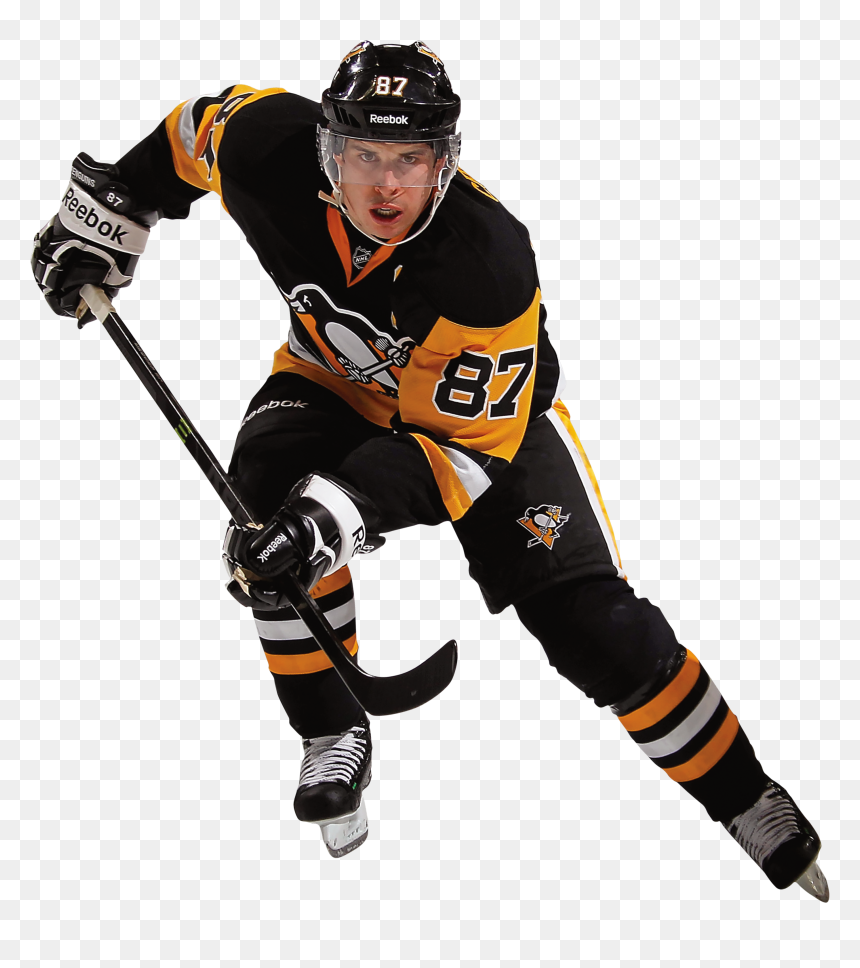 Sidney Crosby Fathead, HD Png Download - hockey player png