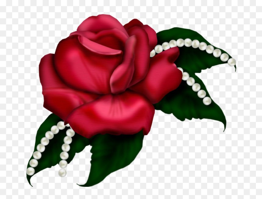 Bed Of Roses - Clip Art, HD Png Download - flower bed png