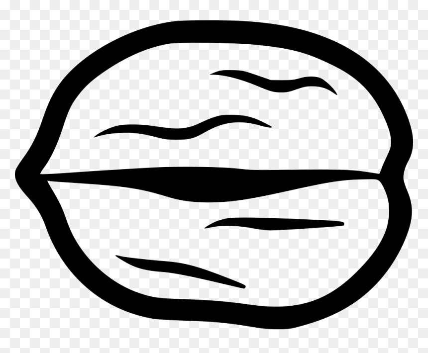 Walnut - Walnut In Black And White, HD Png Download - walnut png