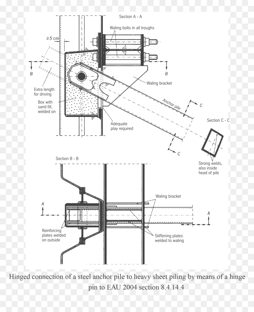 Steel Sheet Pile Anchor , Png Download, Transparent Png - pile of leaves png