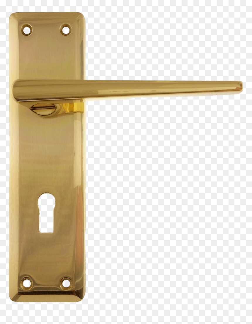 Rod Clip Door Handle - Home Door, HD Png Download - door knob png
