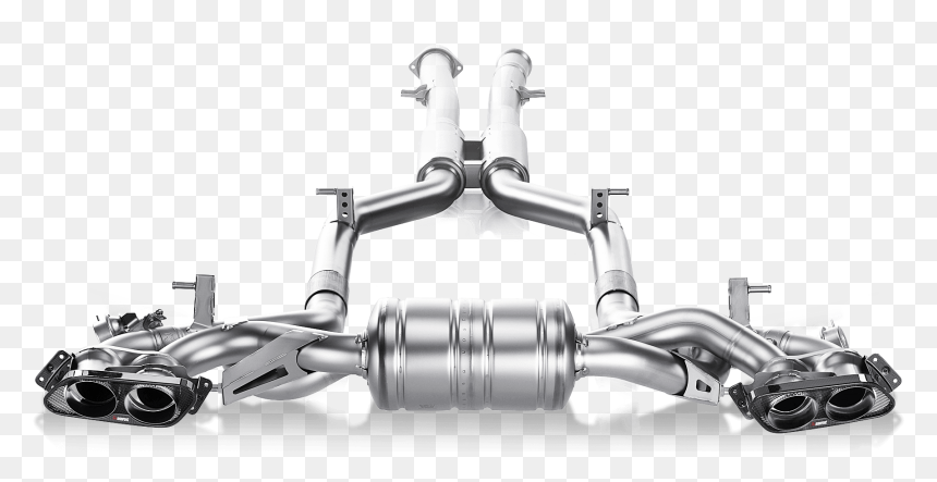 Evolution Line Akrapovi Car Exhaust - Akrapovic Exhaust System Car, HD Png Download - exhaust png