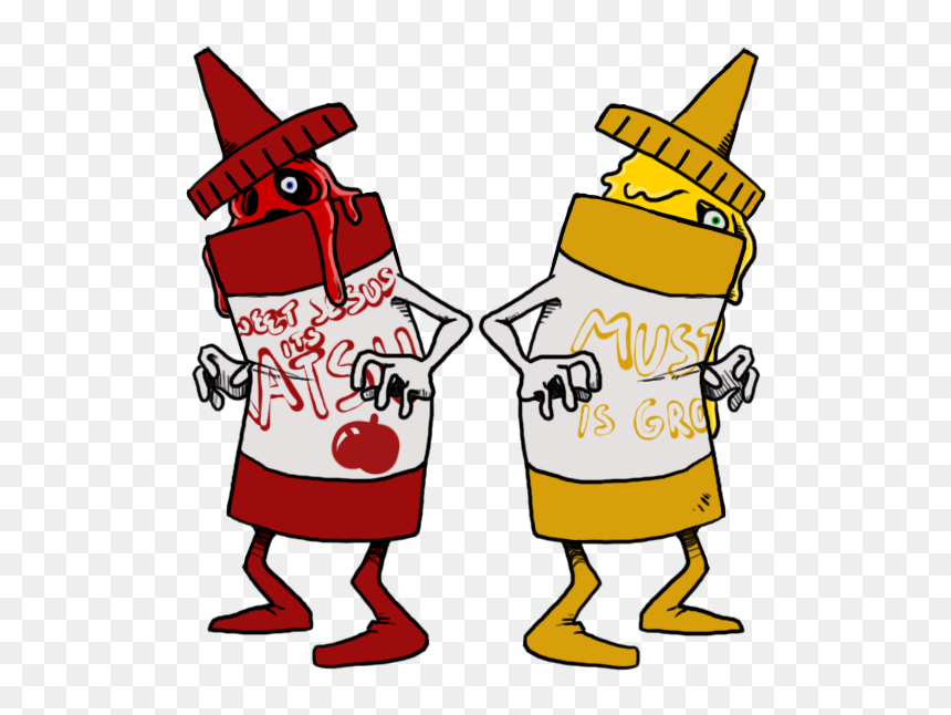 Ketchup Drawing Png, Picture - Ketchup, Transparent Png - mustard png