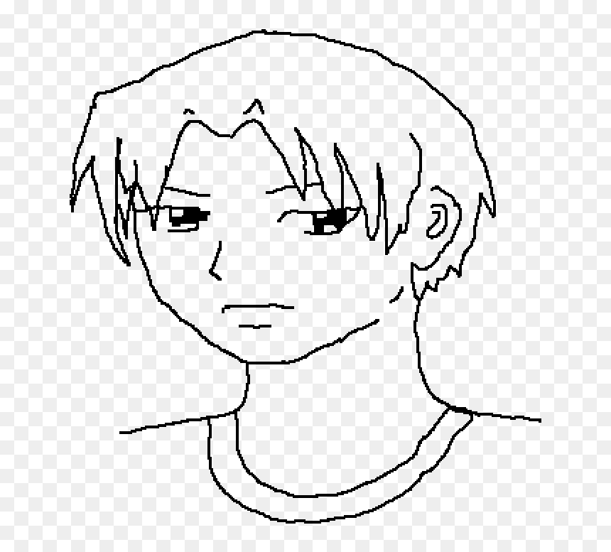 Line Art, HD Png Download - confused person png