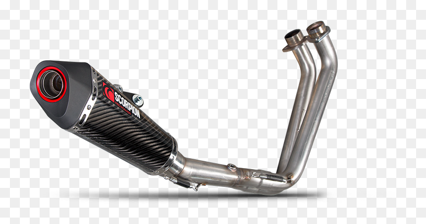 Full System - Exhaust Motorbike, HD Png Download - exhaust png