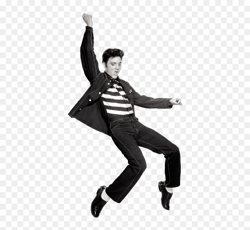 Elvis Presley Elvis Presley S - Elvis Presley Jailhouse Rock, HD Png Download - elvis png