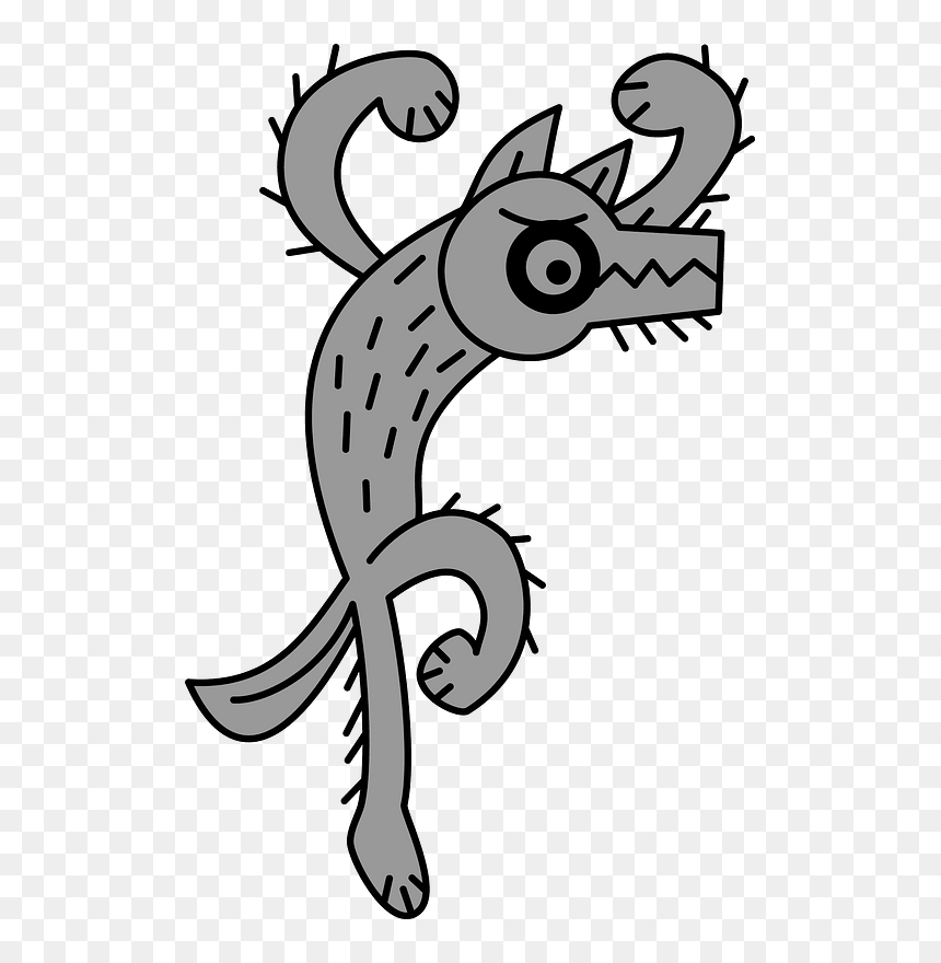Cartoon Wolf Clipart - Clip Art, HD Png Download - wolf cartoon png