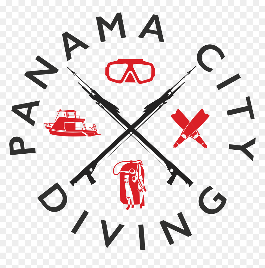Transparent Snorkeling Gear Clipart - Panama City Diving Logo, HD Png Download - red cross logo png