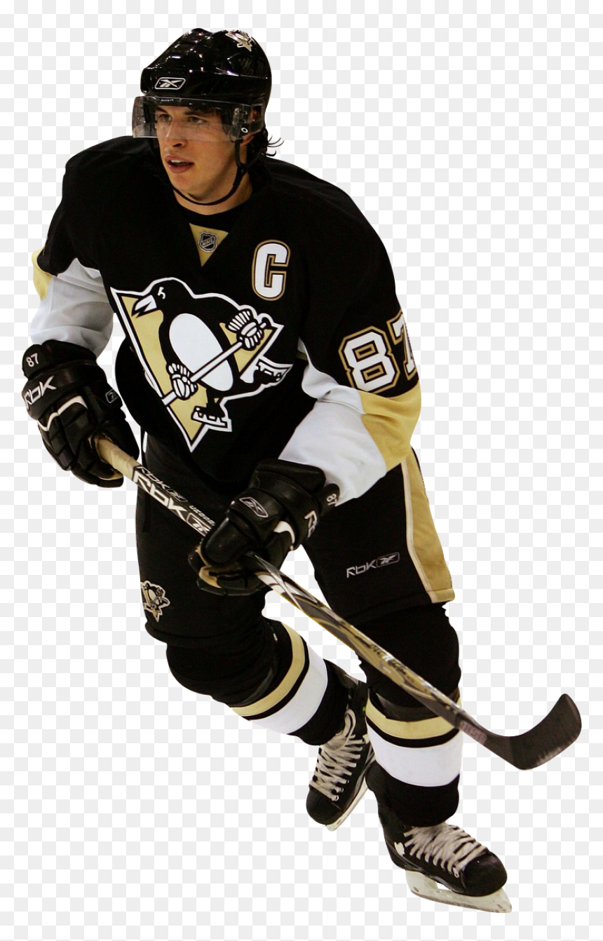 Hockey Player Png Image - Sidney Crosby, Transparent Png - hockey player png