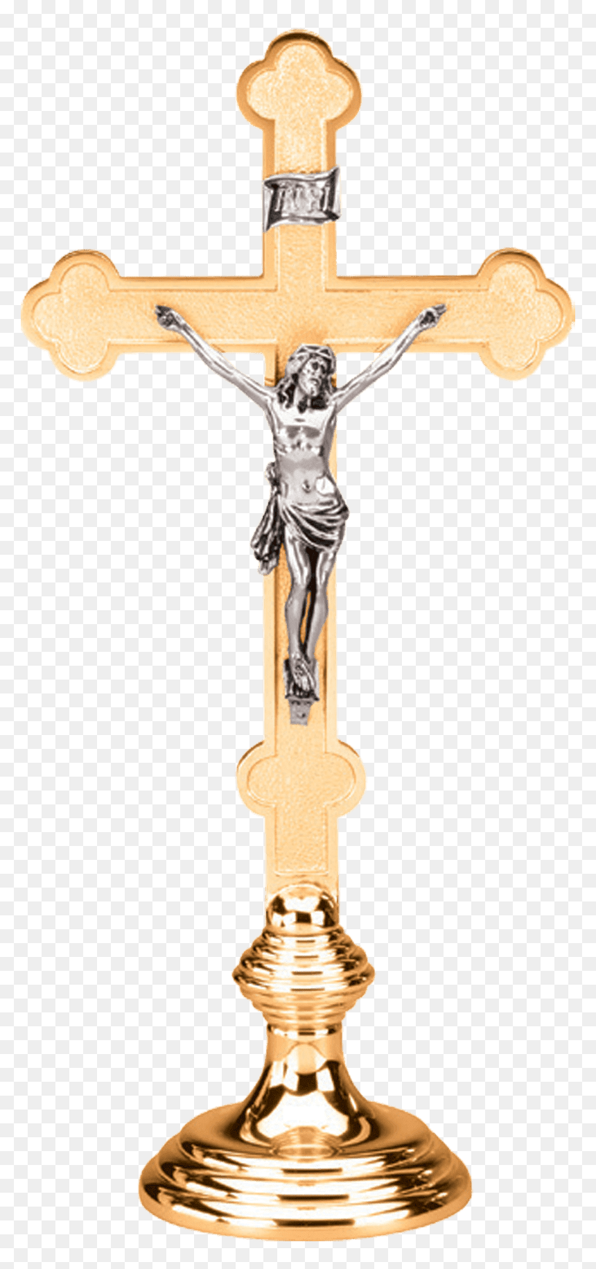 Excelsis-14 Inch Altar Crucifix , Png Download - Deepam Gif Clipart, Transparent Png - crucifix png