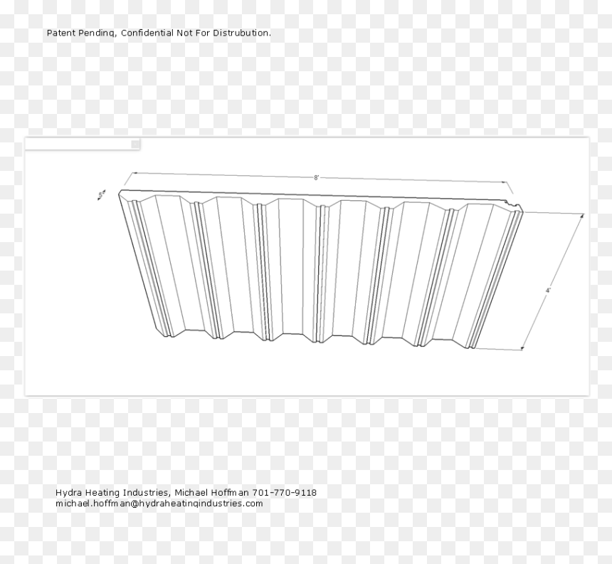 Profile One Patent Pending Confidential - Sketch, HD Png Download - confidential png