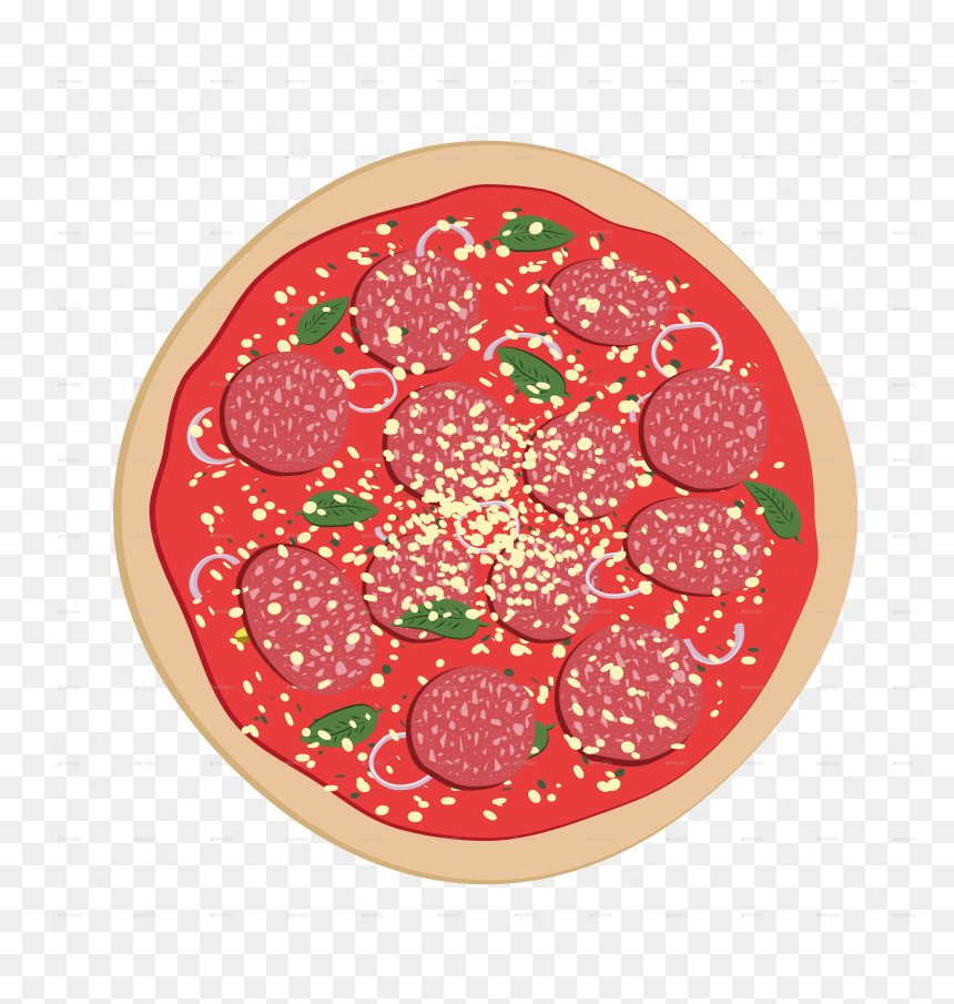 Pizza/3 - Circle - Grant Park, HD Png Download - pizza clipart png