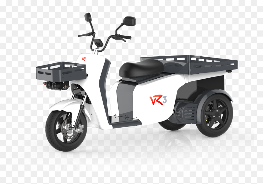 Vr3 Electric Tricycle, The Modular Electric Vehicle - Vehicle, HD Png Download - tricycle png