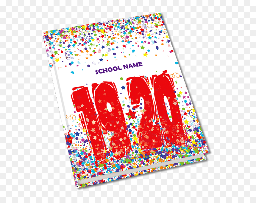 Yearbook, HD Png Download - red confetti png