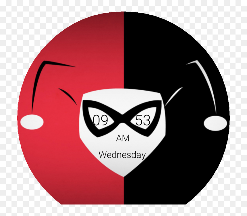 Harley Quinn Emblem Bo2 , Png Download - Logo Harley Quinn Hd, Transparent Png - harley quinn logo png