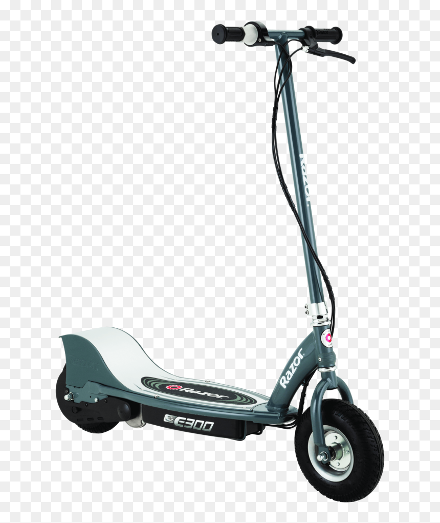 Electric Scooter Png Download Image - Razor Electric Scooter E300, Transparent Png - scooter png