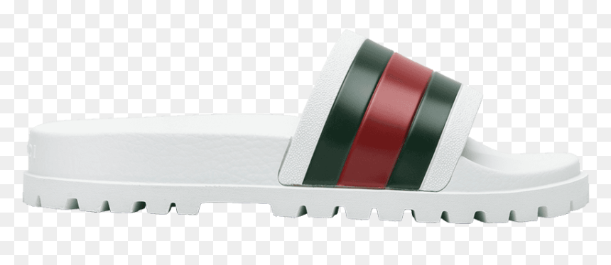 Gucci Flip Flops Transparent & Png Clipart Free Download - Slipper, Png Download - flip flop png