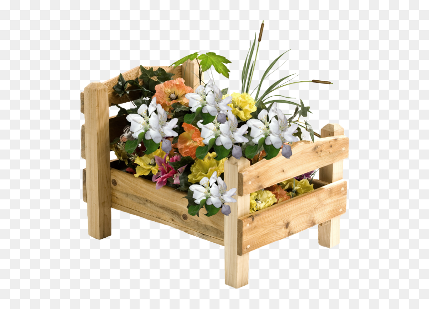 Bouquet, HD Png Download - flower bed png