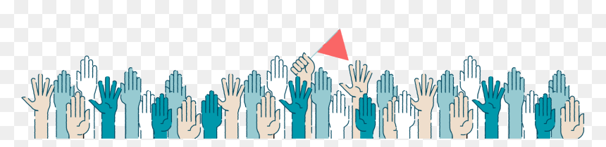 Illustration, HD Png Download - raised hands png
