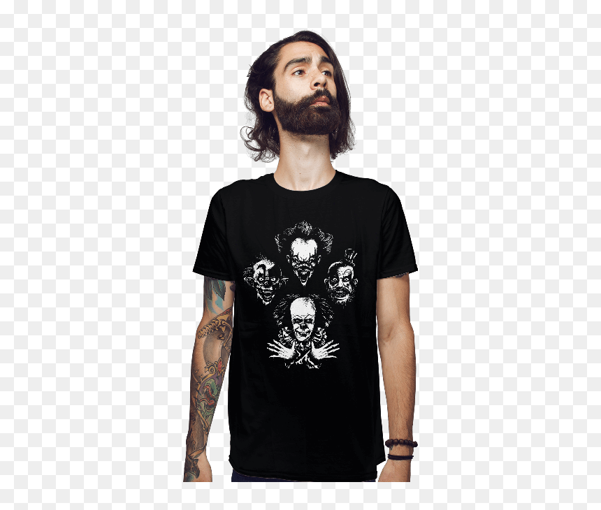 Bran Stark T Shirt, HD Png Download - evil clown png