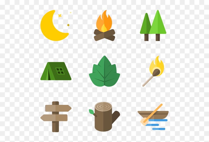 Hiking Icons, HD Png Download - hiking png