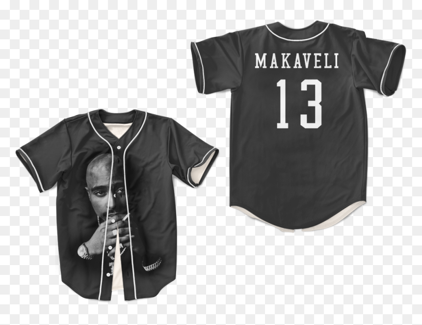 Baseball Jerseys Tupac, HD Png Download - biggie smalls png