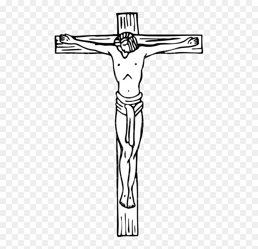 Crucifixion Png Photo Background - Christ Crucified Clipart, Transparent Png - crucifix png