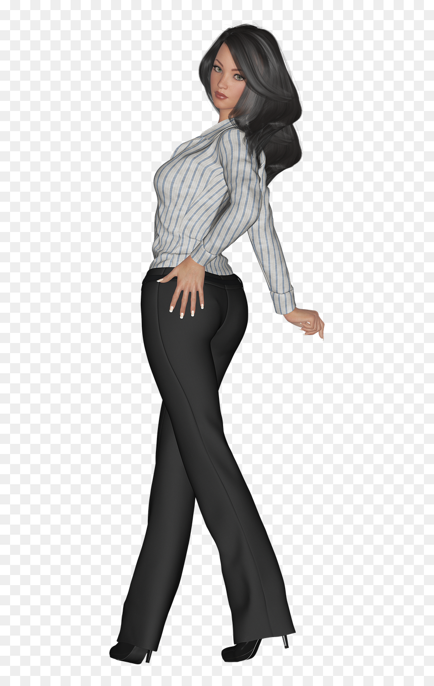 Daz3dstudio Photoshop Png Free Photo - Portable Network Graphics, Transparent Png - fashion model png