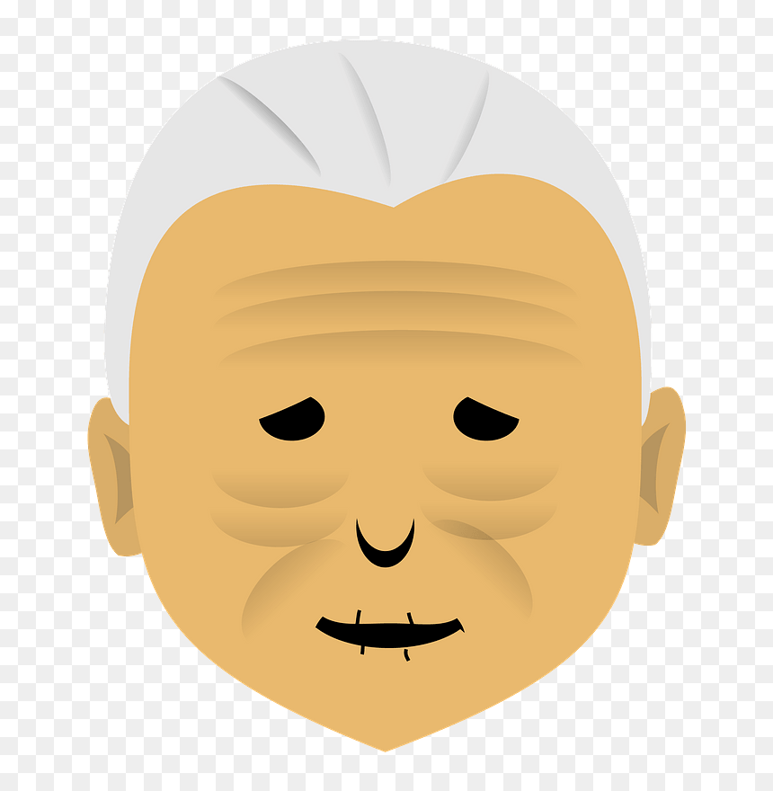 Old Woman Face Clipart, HD Png Download - woman face png