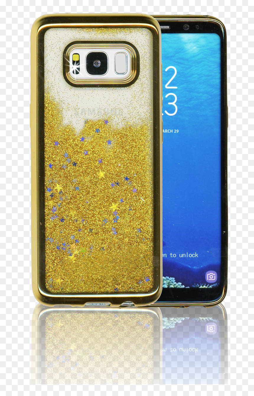 Samsung Galaxy S8 Mm Electroplated Water Glitter Case - Samsung Galaxy, HD Png Download - galaxy s8 png